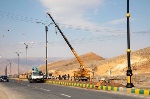 کمک 5 میلیارد ریالی ارس به تامین روشنایی ورودی هادیشهر